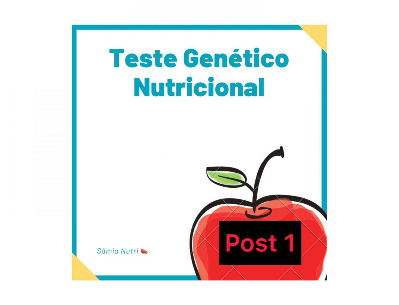 Teste genético nutricional post 1
